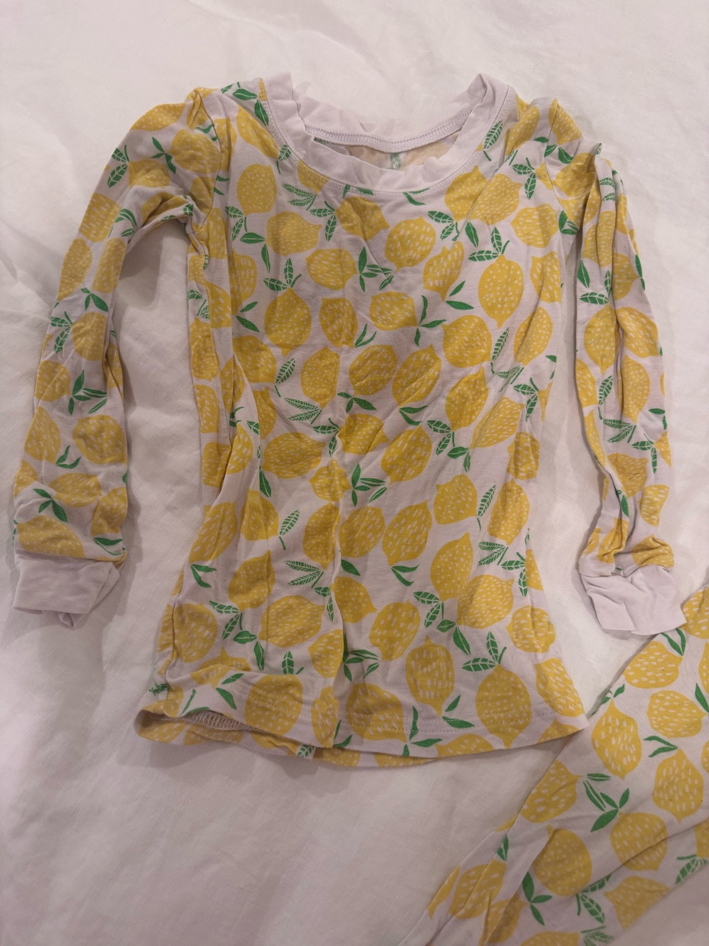 Little Sleepies Lemon Print Long Sleeve